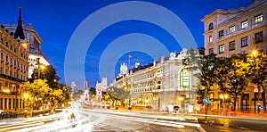 Plaza de la Cibeles Madrid photo