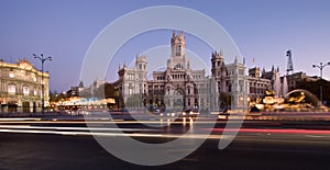 Plaza de la Cibeles Panorama photo