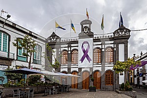 Plaza de la Constitucion at Arucas, Gran Canaria, Canary islands, Spain