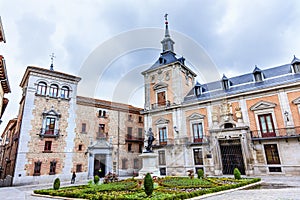 Plaza de la Villa Casa de Cisneros Madrid Spain photo