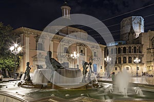 Plaza de la Virgen, Valencia, Spain, pride of the city