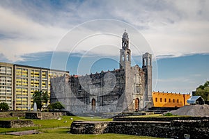 Plaza de las Tres Culturas Three Culture Square at Tlatelolco - Mexico City, Mexico photo