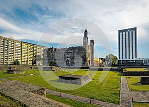 Plaza de las Tres Culturas Three Culture Square at Tlatelolco - Mexico City, Mexico photo