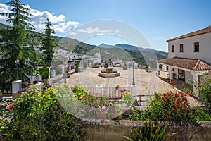 Plaza de Lepanto Square - Zahara de la Sierra, Andalusia, Spain photo