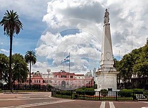 Plaza de Mayo and Casa Rosada - Buenos Aires, Argentina photo