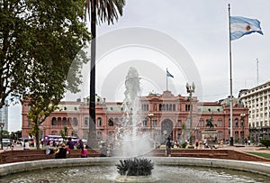 Plaza de Mayo Casa Rosada Facade Argentina