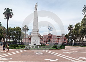 Plaza de Mayo Casa Rosada Facade Argentina