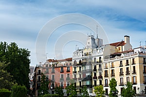 Plaza de Oriente in Madrid