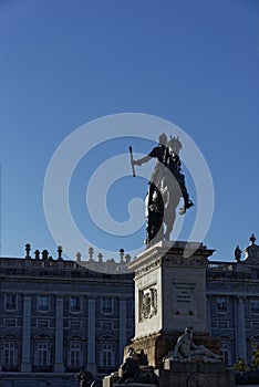 Plaza de Oriente, Madrid photo