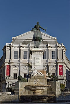 Plaza de Oriente, Madrid photo