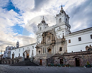 Plaza de San Francisco and St Francis Church - Quito, Ecuador photo