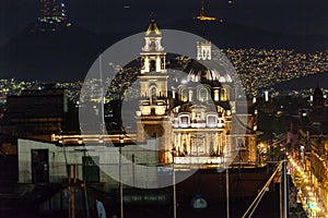 Plaza de Santa Domingo Churches Zocalo Mexico City Mexico photo