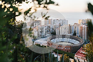 Plaza de Toros / bull ring in Malaga