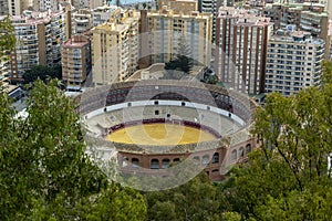 Plaza de toros de La Malagueta bullring in Malaga