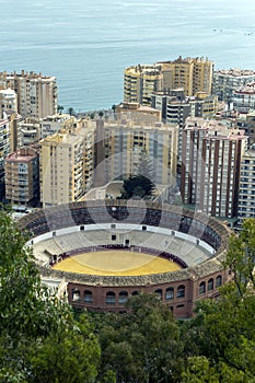 Plaza de toros de La Malagueta bullring in Malaga