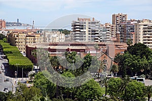 Plaza de Toros de La Malagueta in Malaga, Spain