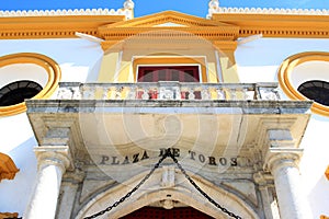 Plaza de Toros de la Real Maestranza in Seville photo