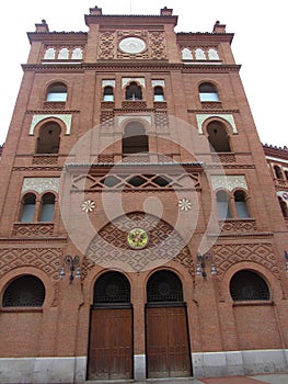 Plaza de Toros de Las Ventas bullring in Madrid, Spain