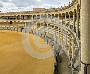 Plaza de toros de Ronda, the oldest bullfighting ring in Spain
