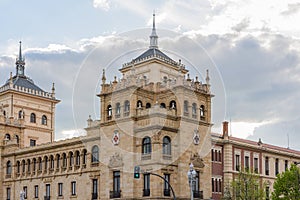 Plaza de Zorrilla, Caballeria building, Valladolid, Castilla y Leon, Spain photo