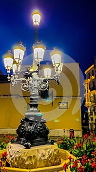 Farola en la Plaza de ÃÂfrica photo