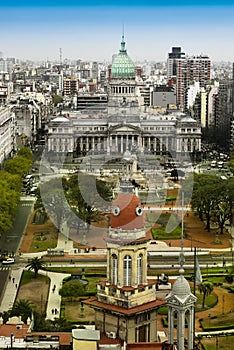 Plaza del Congresso, Buenos Aires photo