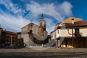 Plaza del Grano in Leon. Spain photo