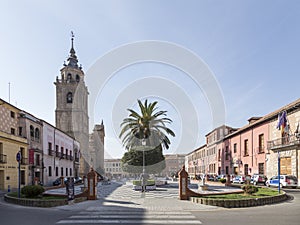 Plaza del Pan in Talavera de la Reina, Toledo, Spain