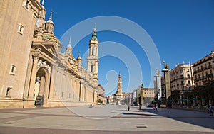 Plaza del Pilar square, Zaragoza