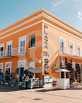 Plaza del Sol, in Cozumel, Mexico