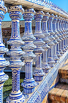 Plaza Espana in Sevilla , Spain.