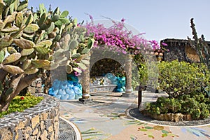 Plaza Glorieta at La Palma, Canary Islands photo