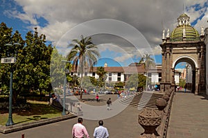 Plaza Grande - Quito, Ecuador photo