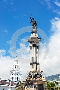 Plaza Grande in Quito View