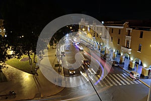 Plaza Ica, noche photo