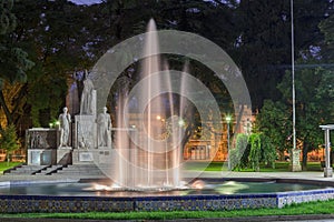 Plaza Italia Mendoza Argentina photo