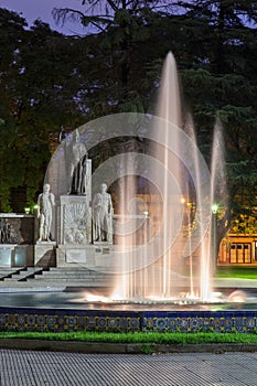 Plaza Italia Mendoza Argentina