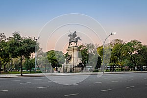 Plaza Italia in Palermo - Buenos Aires, Argentina photo