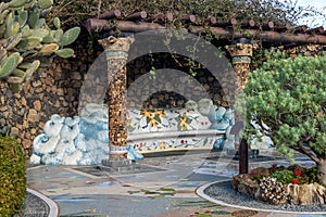 Plaza La Glorieta in Las Manchas, La Palma, Canary Islands photo