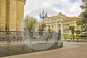 Plaza lavalle, buenos aires, argentina photo