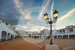 Plaza Mayor in Benalmadena. Andalusia, Spain photo