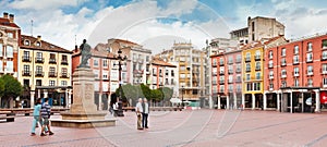 Plaza Mayor in Burgos, Spain