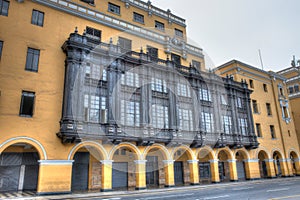 Plaza mayor de Lima Peru