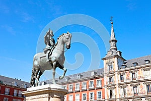 Plaza Mayor in Madrid photo
