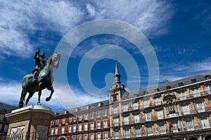 Plaza Mayor Madrid. Spain. photo