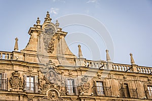 Plaza Mayor of Salamanca, Spain photo