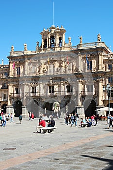 The Plaza Mayor, Salamanca, Spain