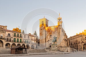 Plaza Mayor in Trujillo, Spain