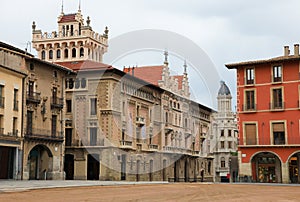 Plaza Mayor in Vic, Catalonia photo