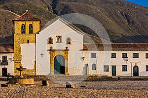 Plaza Mayor Villa de Leyva Boyaca Colombia